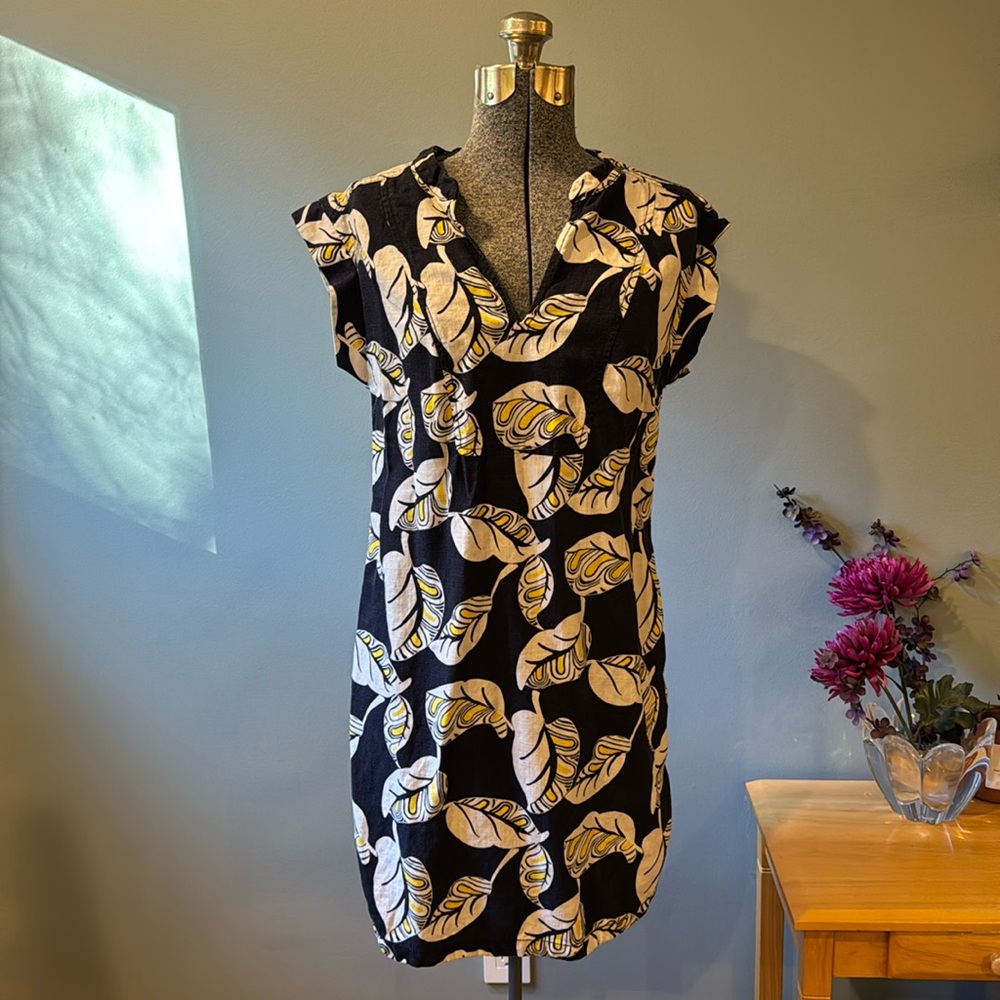 JCrew Linen Shift Dress